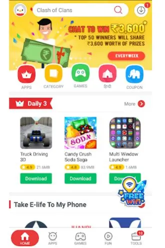 Bling2 mod apk interface